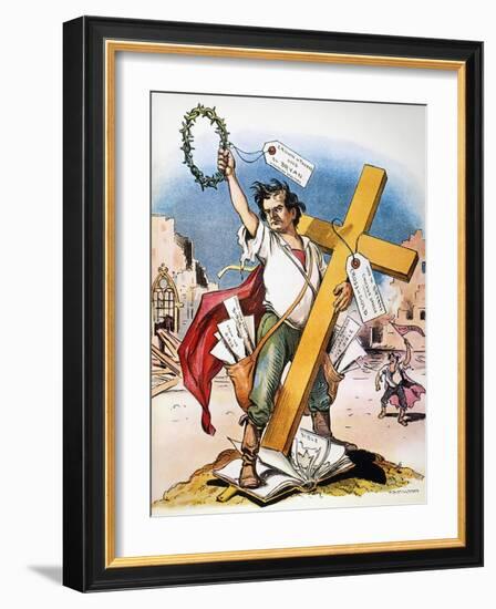 W.J. Bryan: Cross Of Gold-Grant Hamilton-Framed Giclee Print