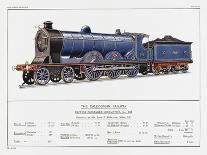 Midland Railway Express Loco No 1025-W.j. Stokoe-Art Print
