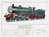 Great Northern Railway Express Loco No 251-W.j. Stokoe-Framed Art Print