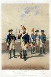Grenadier Guard Battalion, 1786-1806-W Korn-Framed Giclee Print