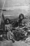 An Australian woman and her children, 1902-W Lindt-Photographic Print