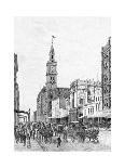 Elizabeth Street, Melbourne, Victoria, Australia, 1886-W Mollier-Giclee Print