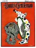 "Clown and Elephant," Country Gentleman Cover, June 1, 1932-W. P. Snyder-Giclee Print