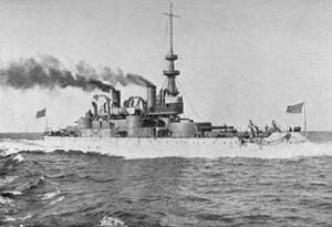 Uss 'Indiana, American Battleship, 1898 by W Rau
