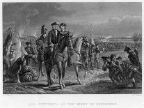 General Pepperell at the Siege of Louisburg, Canada, 18th Century-W Ridgeway-Framed Giclee Print