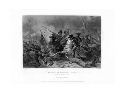 Battle of Five Forks Virginia c1865 map 12x18