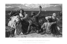 'Pirates of the Mediterranean Playing at Dice for Prisoners.', c1869-W Ridgway-Giclee Print