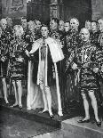 The Earl Marshal, Heralds, and Other Officers of Arms, Coronation of George VI, 12 May 1937-W Smithson Broadhead-Framed Giclee Print