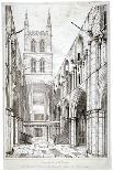 View of the Nave, St Saviour's Church, Southwark, London, C1834-W Taylor-Giclee Print