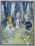 Wizard of Oz: Dorothy and Toto are Caught up by the Tornado-W.w. Denslow-Photographic Print