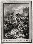 The Defeat and Death of the Tyrant Boccoris, 1774-W Walker-Giclee Print