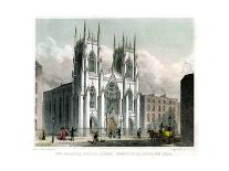 St Mary Le Bone Chapel, St John's Wood Road, London, 1828-W Watkins-Framed Giclee Print