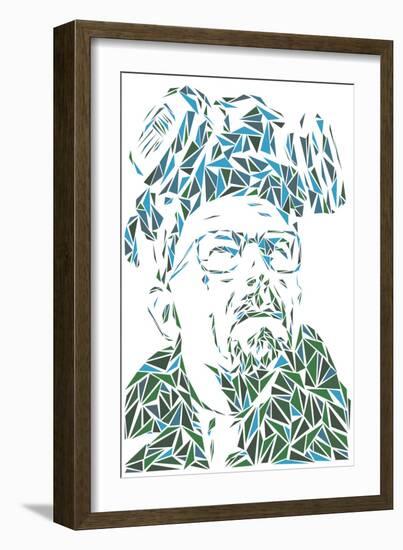 W White-Cristian Mielu-Framed Art Print