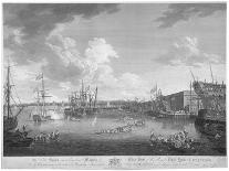 View of the Royal Dockyard, Deptford, London, 1793-W Woollett-Giclee Print