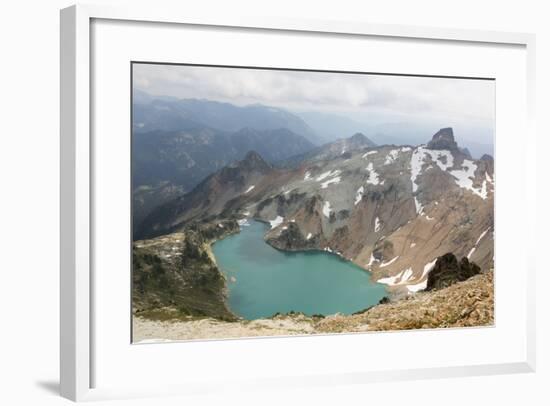 Wa, Alpine Lakes Wilderness, Circle Lake, View from Mount Daniel-Jamie And Judy Wild-Framed Photographic Print