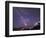 WA. Night shot of Milky Way and stars over Mt. Rainier-Gary Luhm-Framed Photographic Print