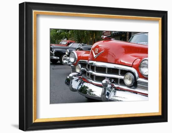 WA, Seattle, classic American automobile.-William Sutton-Framed Photographic Print