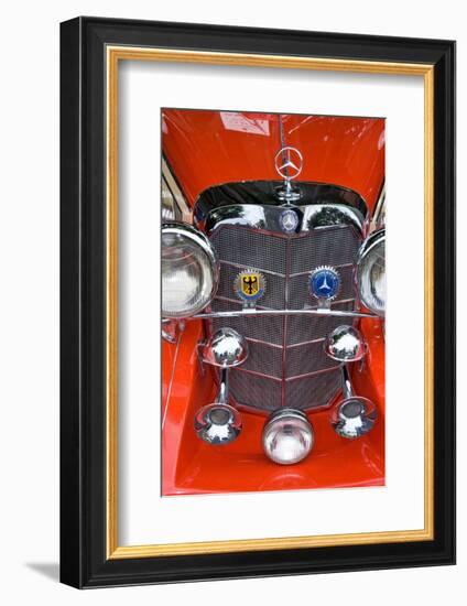 WA, Seattle, classic German automobile.-William Sutton-Framed Photographic Print