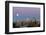 Wa, Seattle, Skyline View from Kerry Park, with Full Moon-Jamie And Judy Wild-Framed Photographic Print