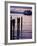 Wa State Ferry Coming in to Dock, Seattle, Washington, USA-Lawrence Worcester-Framed Photographic Print