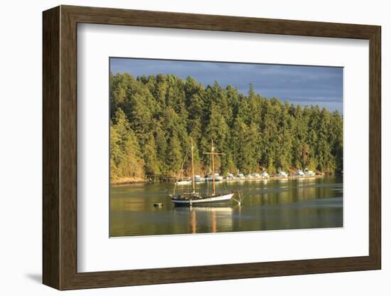 Wa State Ferry View Near Orcas Island, San Juan Islands, Wa-Stuart Westmorland-Framed Photographic Print