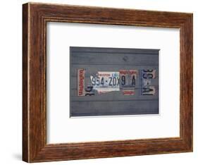 WA State Love-Design Turnpike-Framed Giclee Print