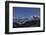 WA. Twilight shot of stars over Mt. Rainier, Little Tahoma and Burroughs Mountain-Gary Luhm-Framed Photographic Print