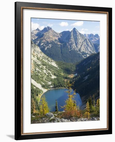 Wa, Wenatchee National Forest, Lake Ann-Jamie And Judy Wild-Framed Photographic Print