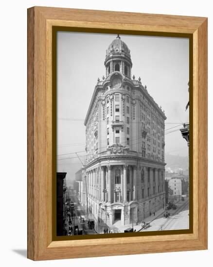 Wabash Station, Pittsburg, Pa.-null-Framed Stretched Canvas