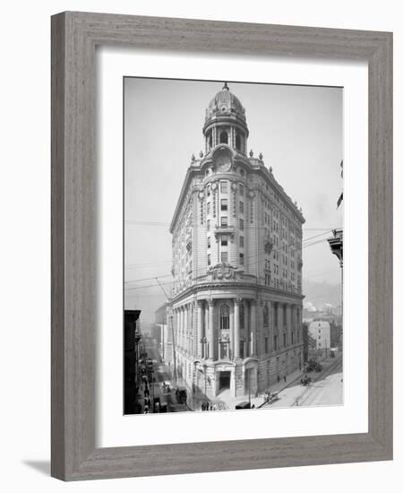 Wabash Station, Pittsburg, Pa.-null-Framed Photo