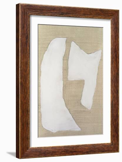 Wabi Sabi Linen I-Vanna Lam-Framed Art Print