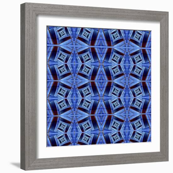 Wabi Sabi Pattern-Fractalicious-Framed Giclee Print