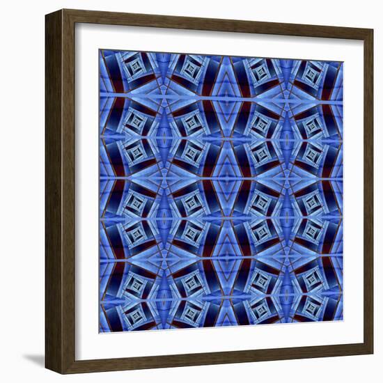 Wabi Sabi Pattern-Fractalicious-Framed Giclee Print