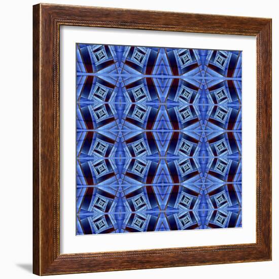 Wabi Sabi Pattern-Fractalicious-Framed Giclee Print