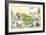 Wacky Fairy Tales - Humpty Dumpty-Marsha Winborn-Framed Giclee Print