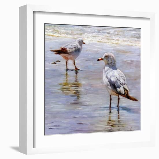 Waders-Lucia Heffernan-Framed Art Print