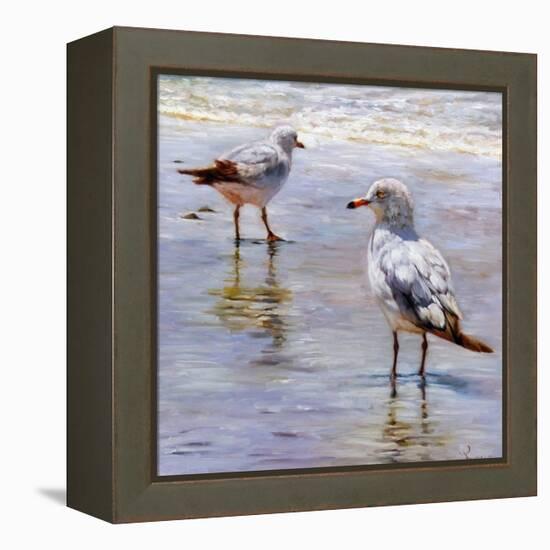 Waders-Lucia Heffernan-Framed Stretched Canvas