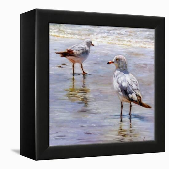 Waders-Lucia Heffernan-Framed Stretched Canvas