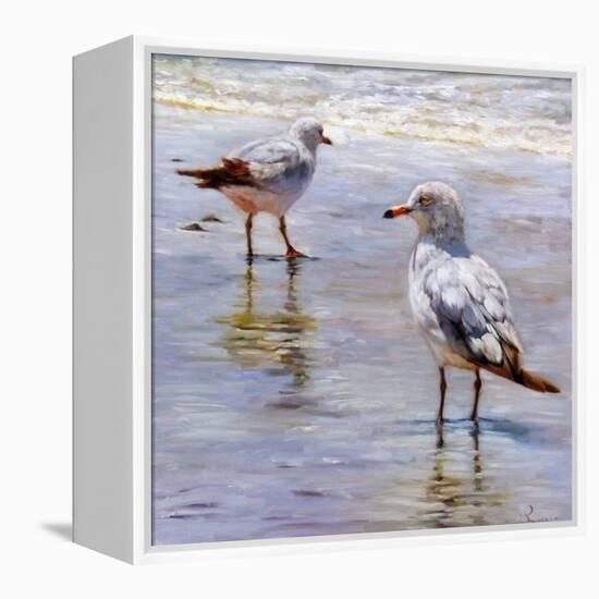 Waders-Lucia Heffernan-Framed Stretched Canvas