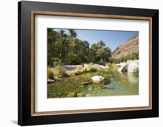 Wadi Bani Khalid, Oman, Middle East-Angelo Cavalli-Framed Photographic Print