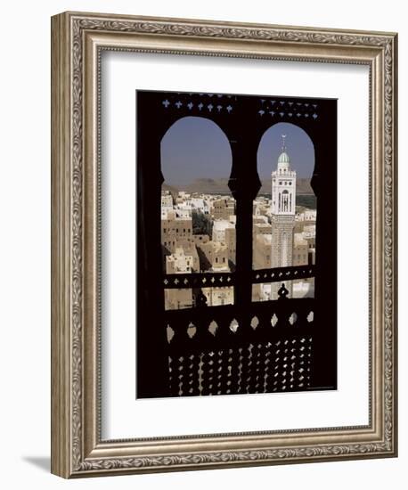 Wadi Hadramawt Say'Un, Yemen, Middle East-Jack Jackson-Framed Photographic Print