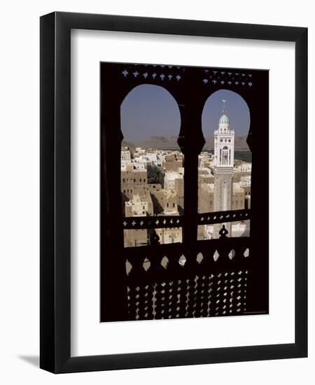 Wadi Hadramawt Say'Un, Yemen, Middle East-Jack Jackson-Framed Photographic Print