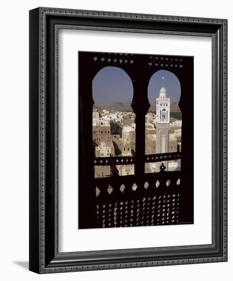 Wadi Hadramawt Say'Un, Yemen, Middle East-Jack Jackson-Framed Photographic Print