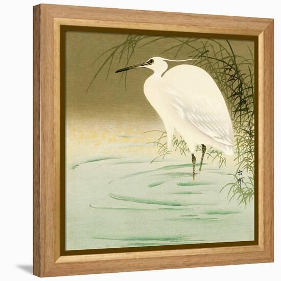 Wading Egret-Koson Ohara-Framed Premier Image Canvas