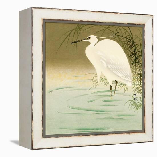 Wading Egret-Koson Ohara-Framed Premier Image Canvas