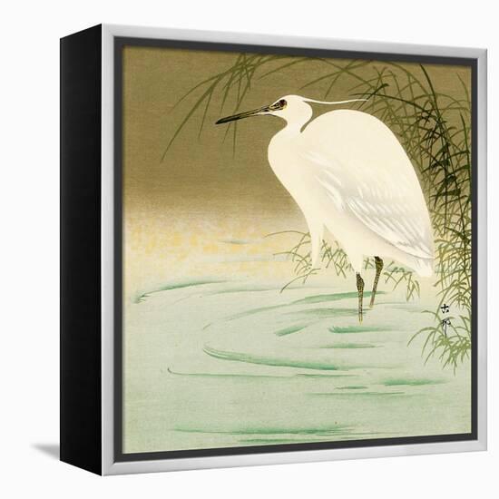 Wading Egret-Koson Ohara-Framed Premier Image Canvas