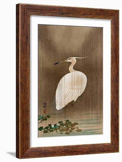 Wading Egret-Koson Ohara-Framed Giclee Print