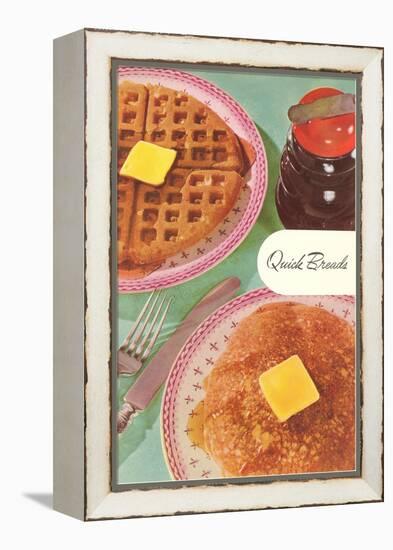 Waffles and Pancakes-null-Framed Stretched Canvas
