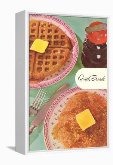 Waffles and Pancakes-null-Framed Stretched Canvas