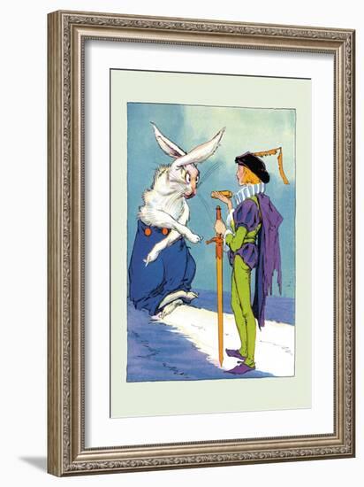 Wag and the Prince-John R. Neill-Framed Art Print